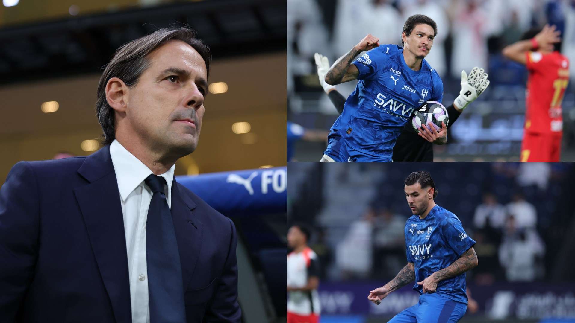 Simone Inzaghi Hilal Darwin Nunez Theo Hernandez