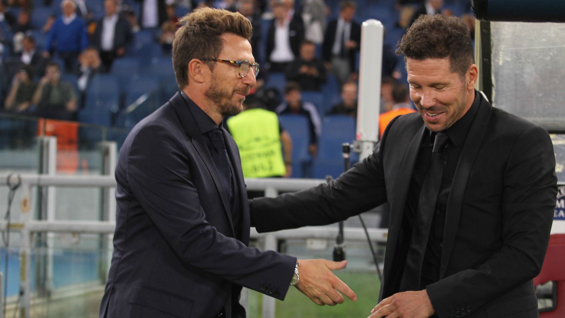 Eusebio Di Francesco Diego Simeone Roma Atletico Madrid 12092017
