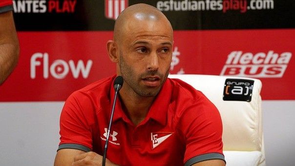 Javier Mascherano Estudiantes Noviembre 2020
