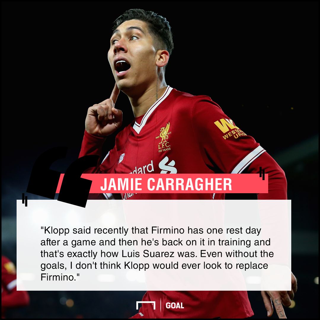 Roberto Firmino Luis Suarez qualities Jamie Carragher