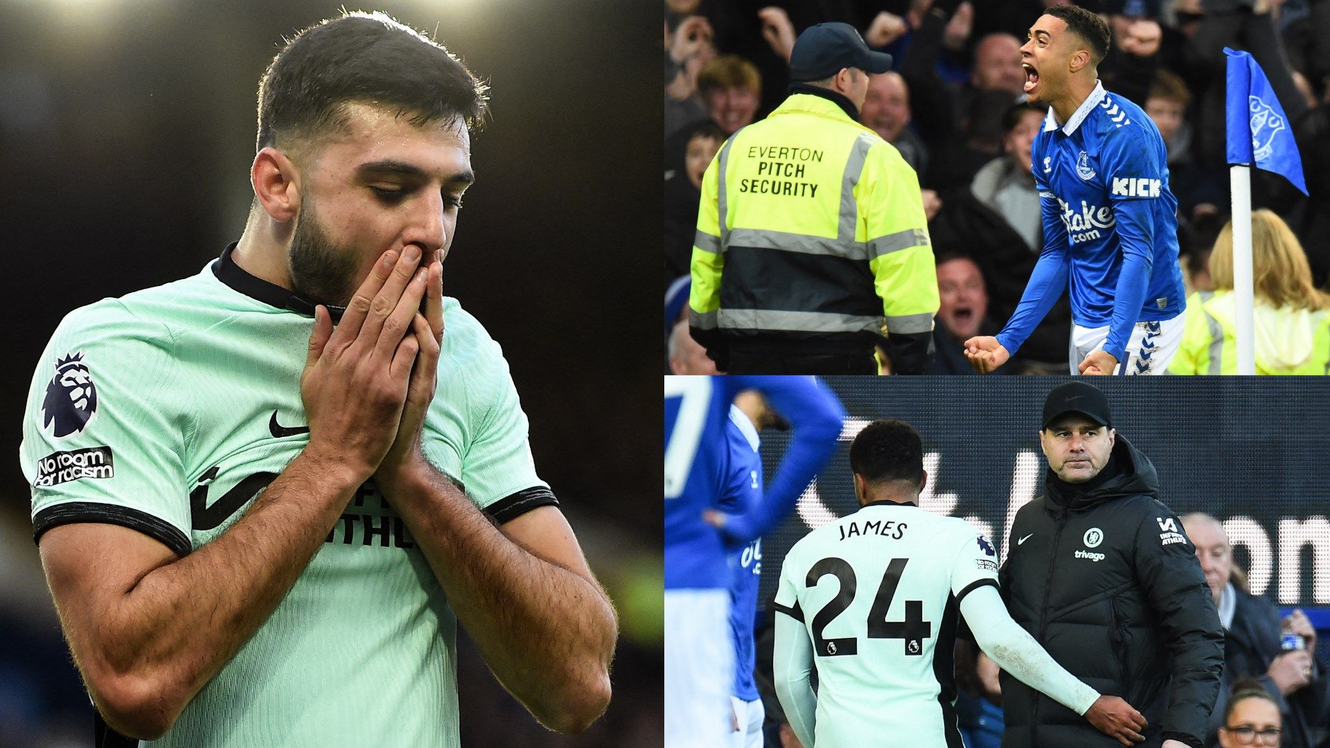 Chelsea player ratings vs Everton: Armando Broja fails to lift toothless  Blues as Reece James & Robert Sanchez injuries compound misery for Mauricio  Pochettino after seventh defeat of the season | Goal.com