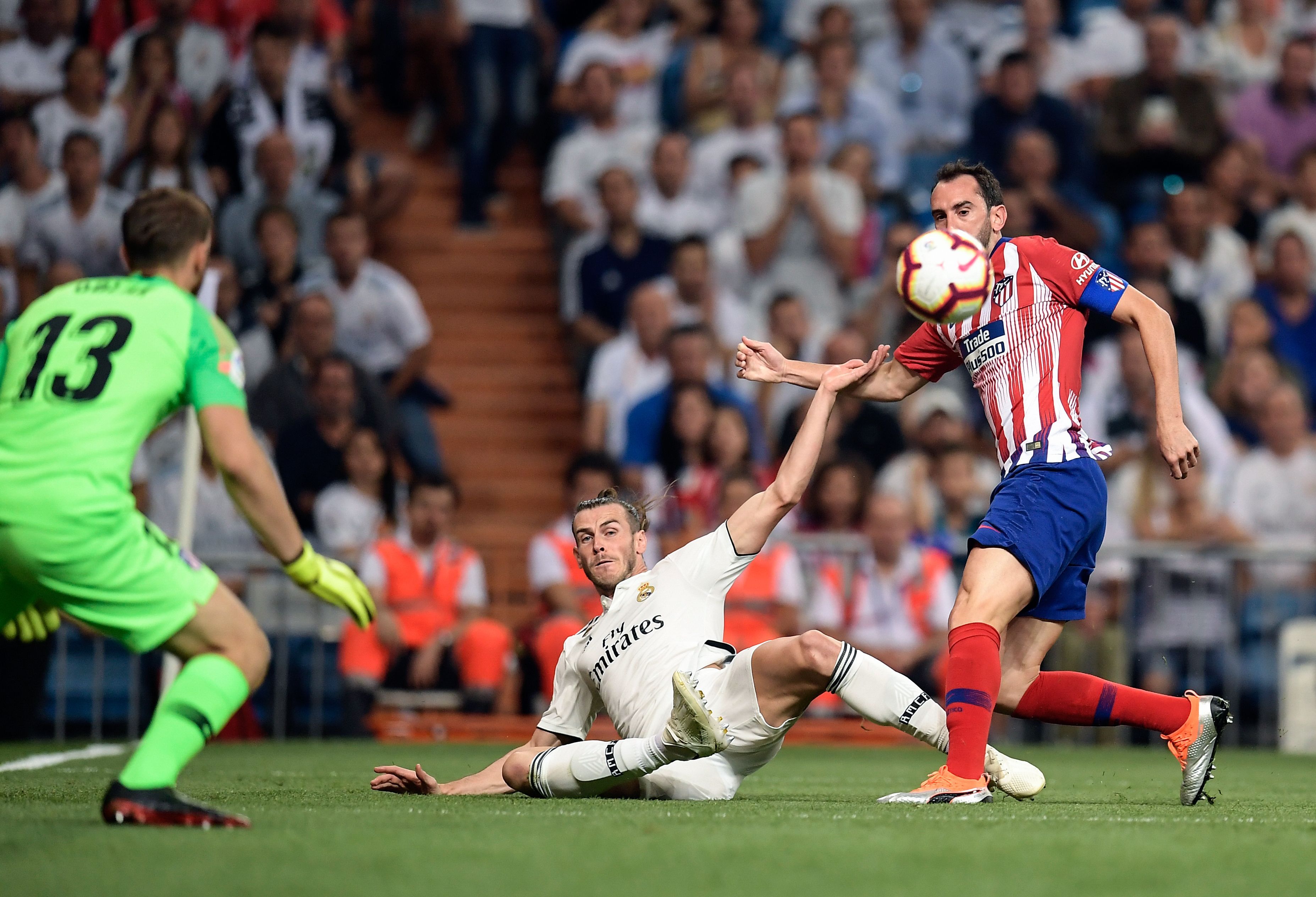 BALE OBLAK GODIN REAL MADRID ATLETICO MADRID LALIGA