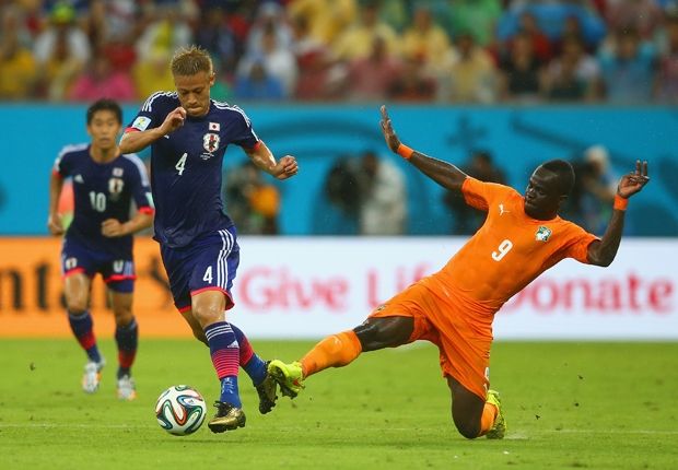 Keisuke Honda, Japan, 2014 World Cup Group E 06142014