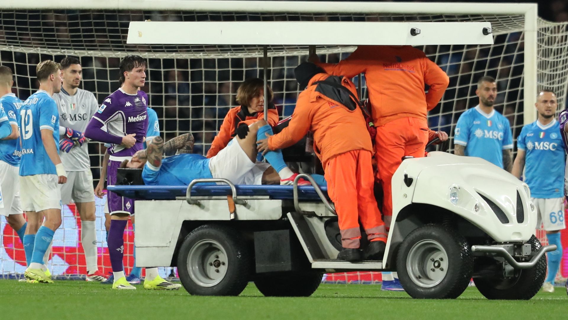 Giovanni Di Lorenzo Napoli Fiorentina injury 31012026