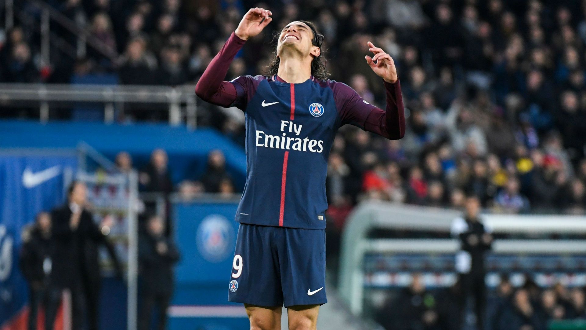 Edinson Cavani PSG Nantes Ligue 1 18112017
