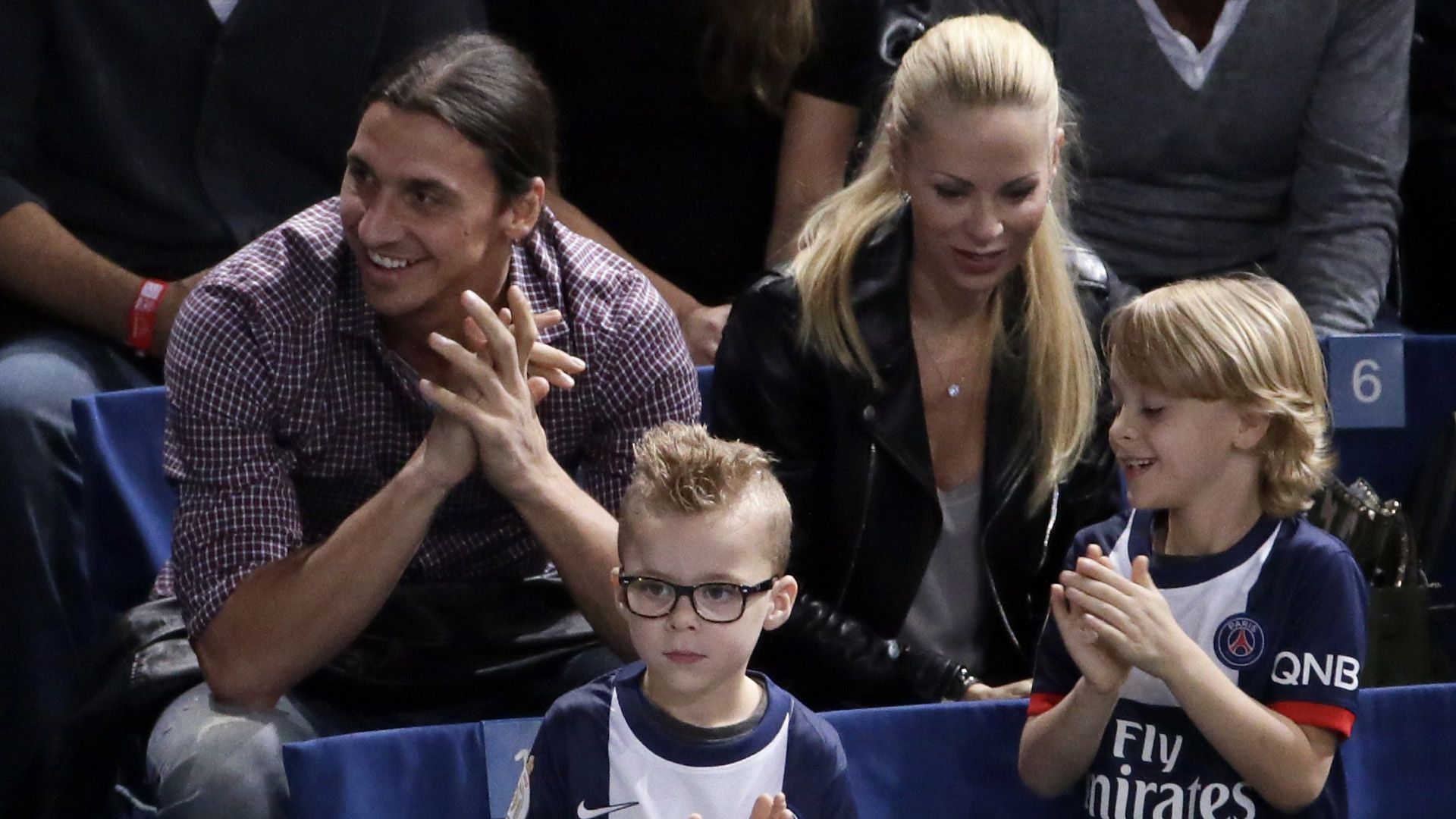 Zlatan ibrahimovic Frau und Kinder