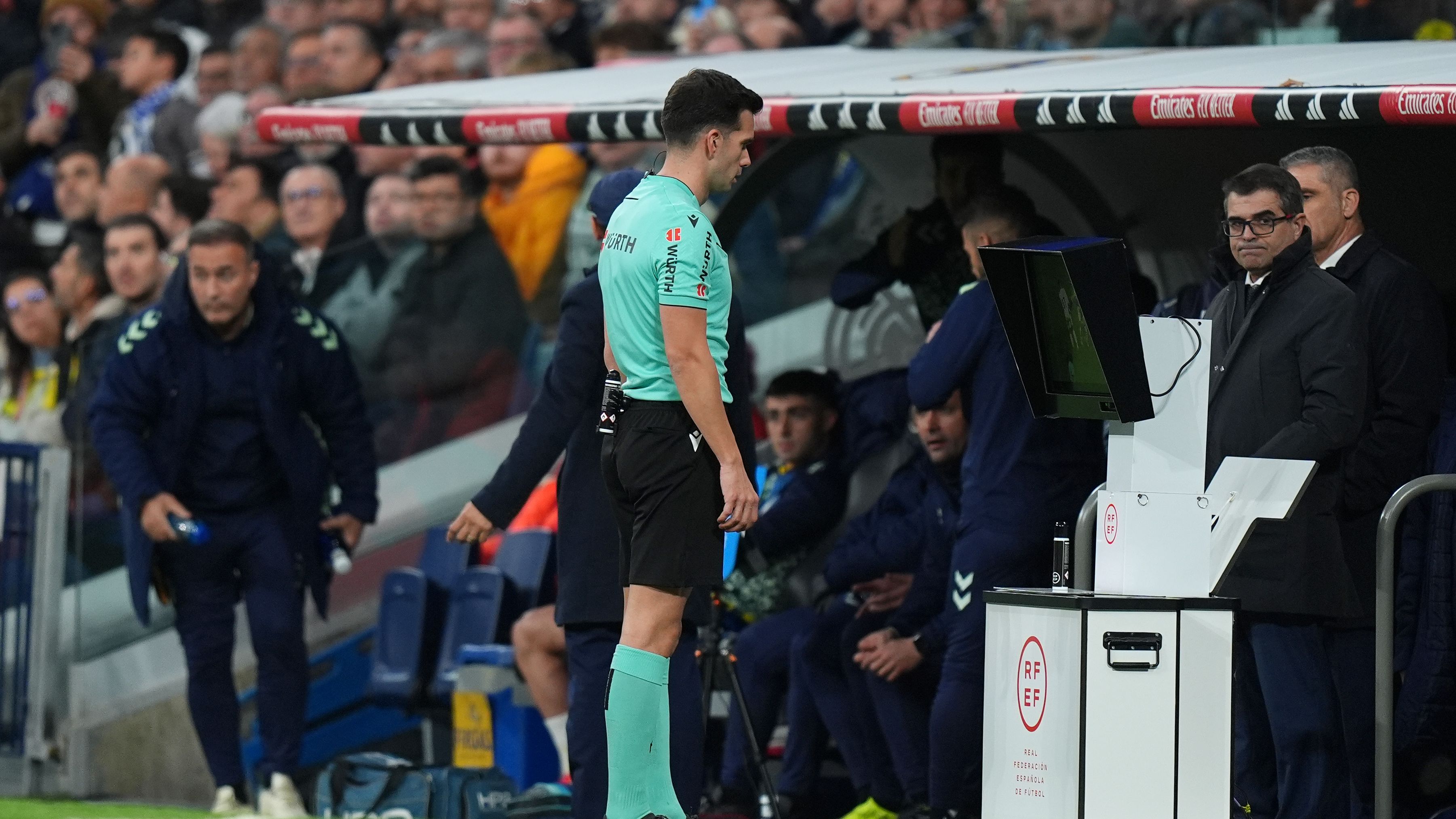 Real Madrid Las Palmas referee