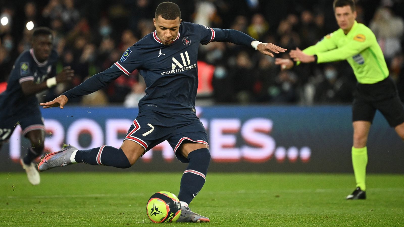 Mbappé, PSG vs. Mónaco