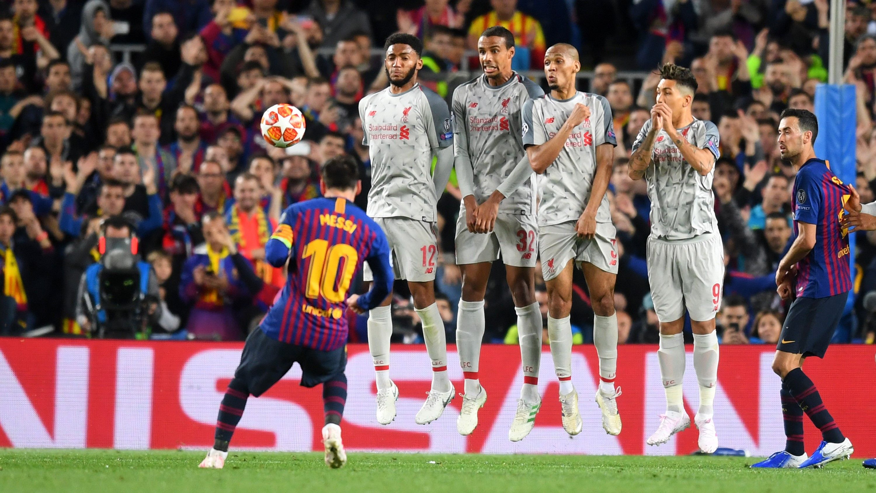 Lionel Messi Barcelona Liverpool UCL 01032019