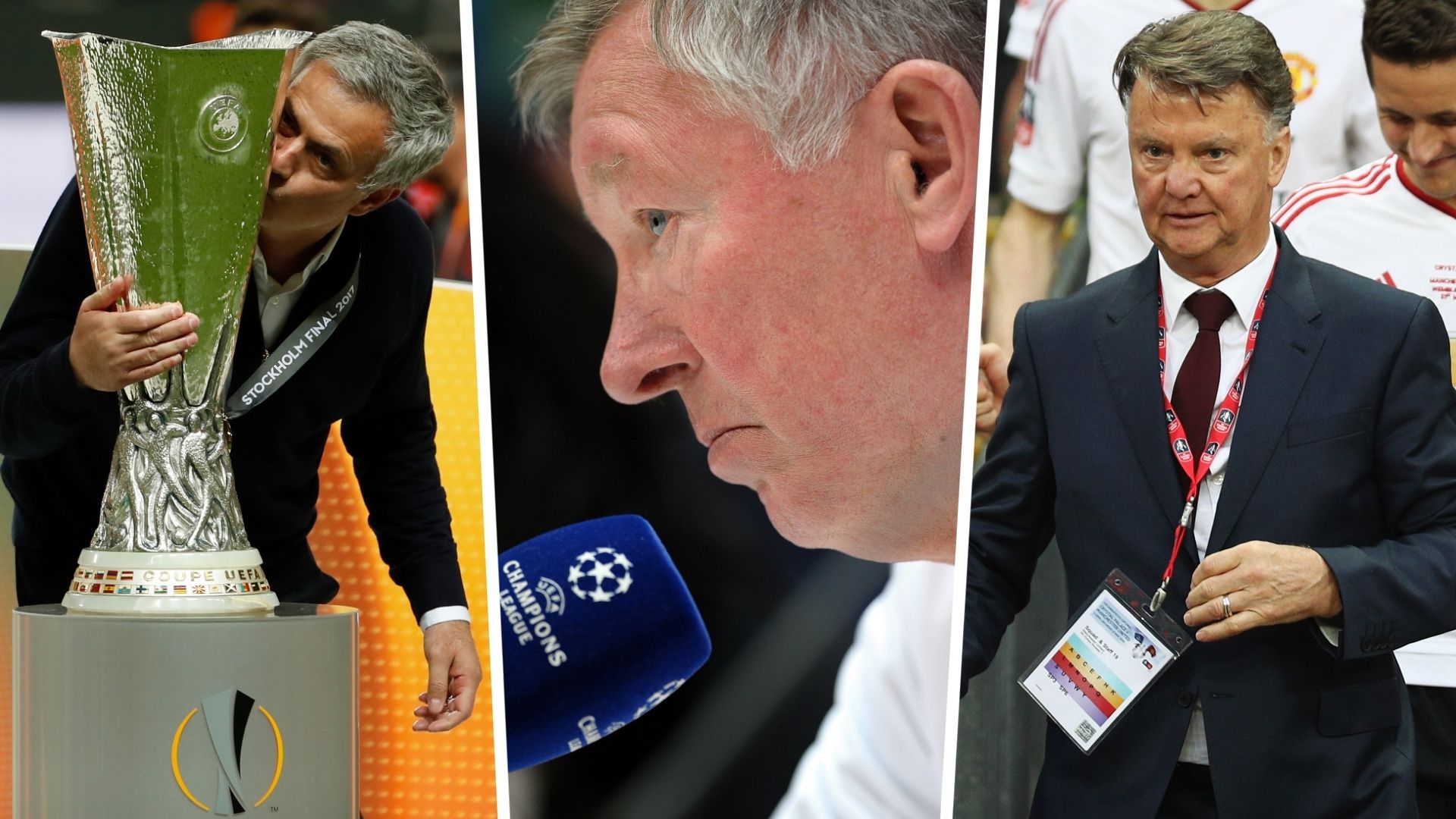 José Mourinho - Sir Alex Fuergson - Louis van Gaal