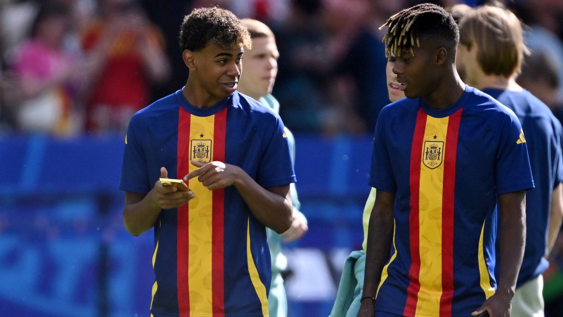 Lamine Yamal Nico Williams Spain 2024