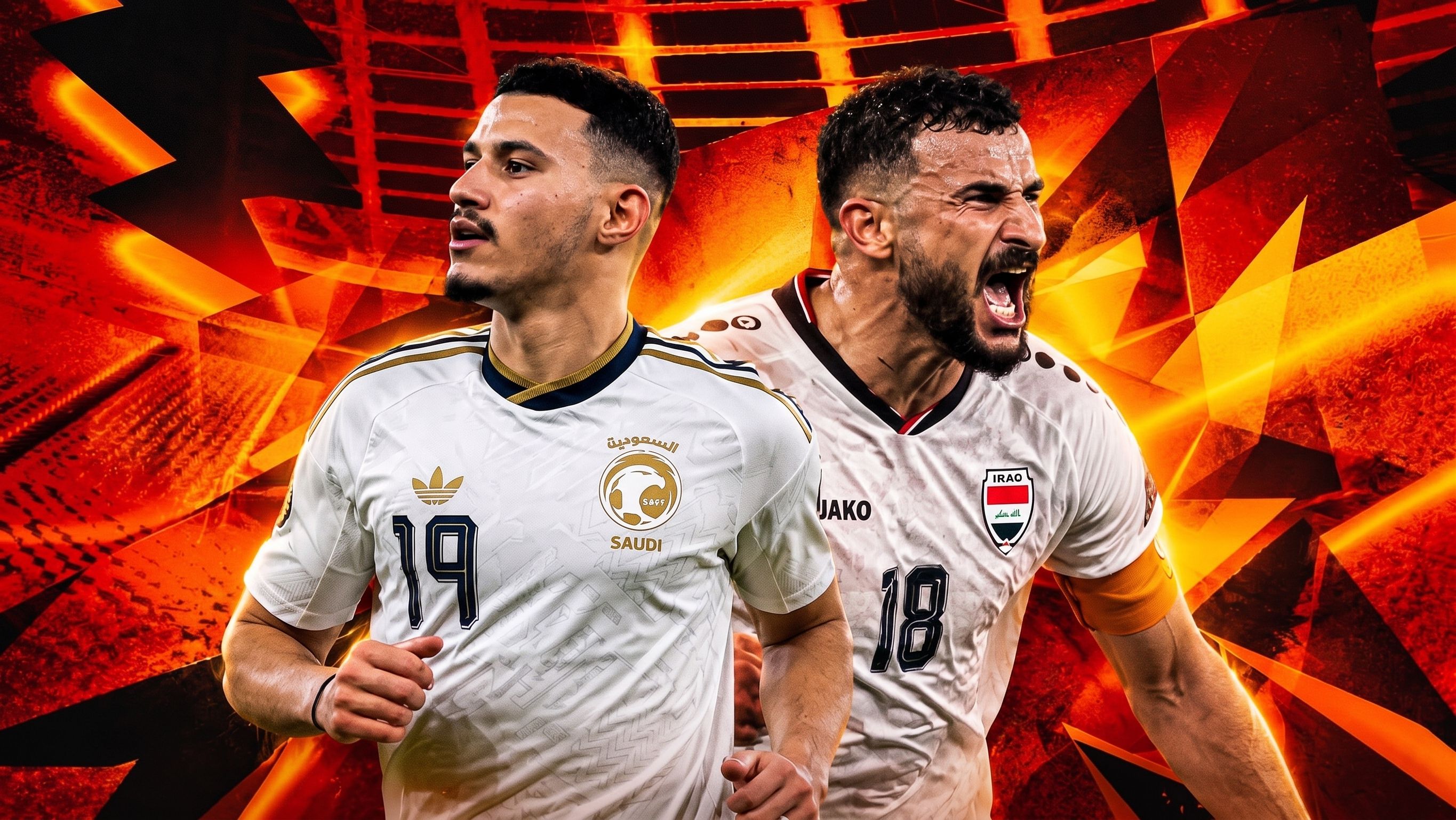 Abdullah Al-Hamdan Ayman Hussien Saudi Iraq (Goal Only)