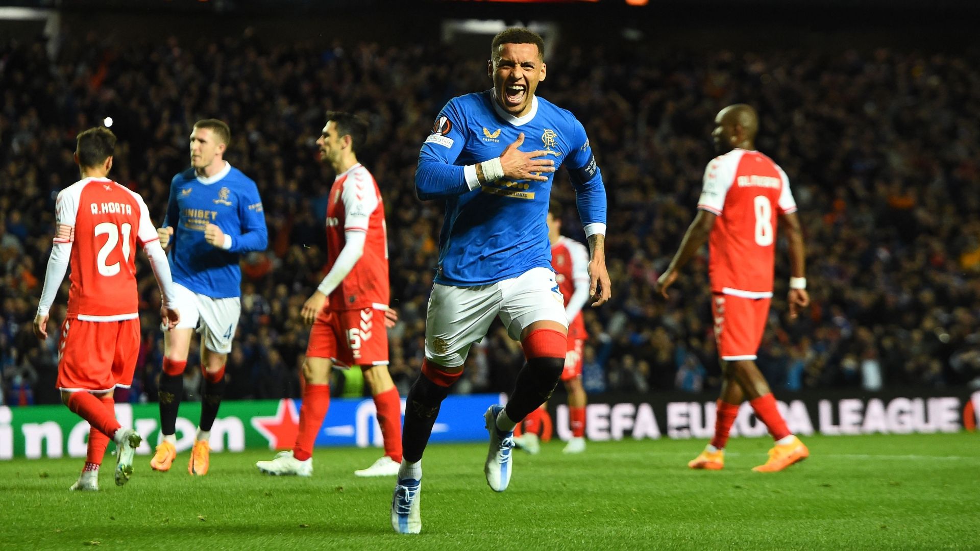 Tavernier Rangers Braga