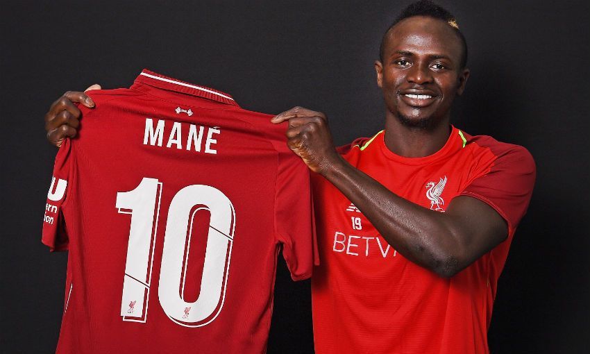 Sadio Mane 10 shirt