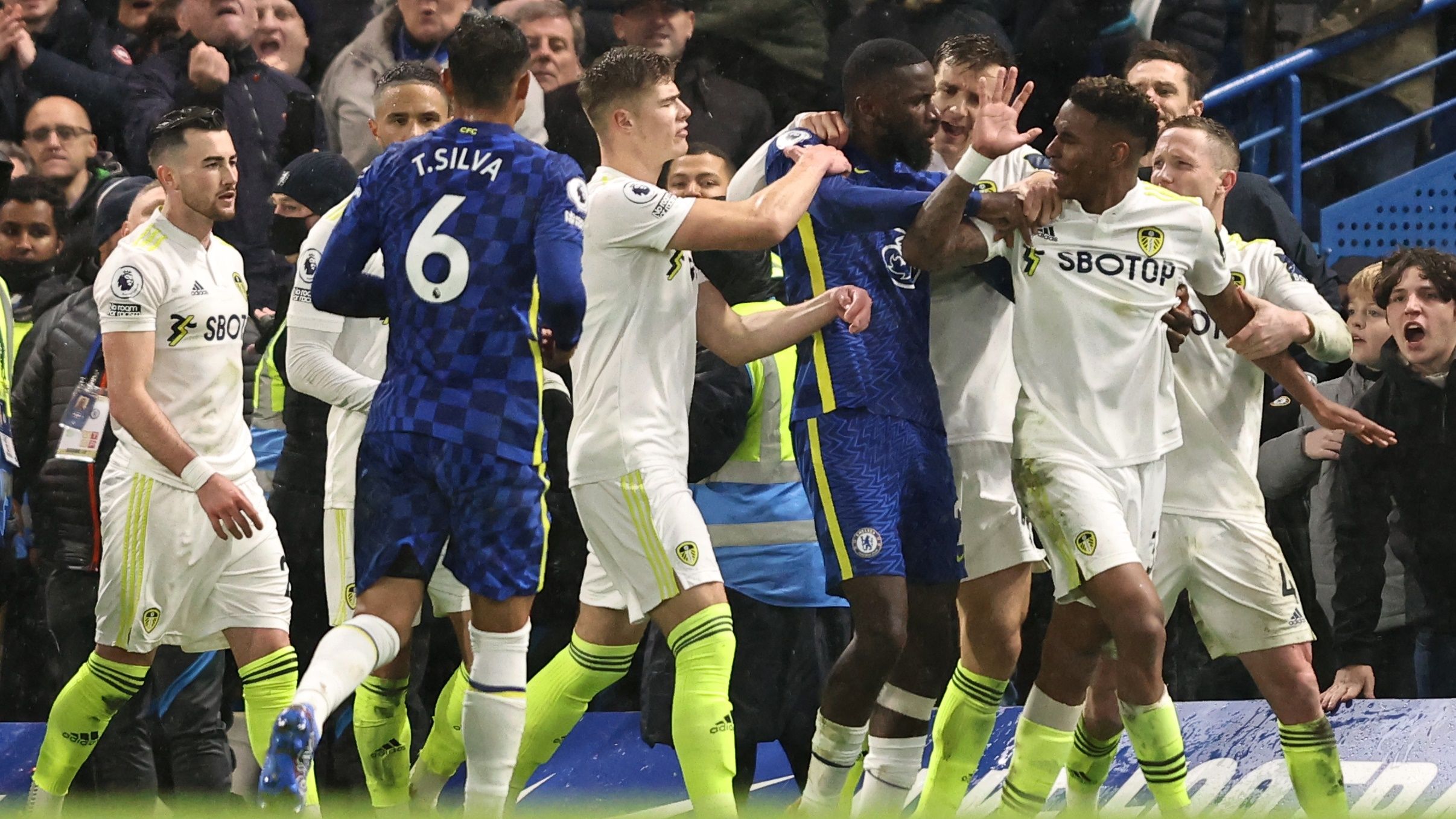 Antonio Rudiger VS Leeds United