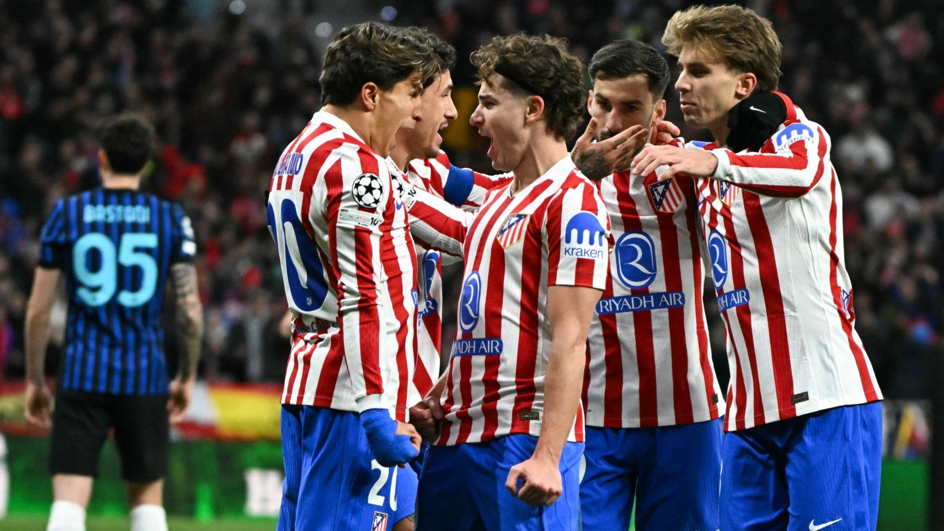 Atletico Madrid esultanza