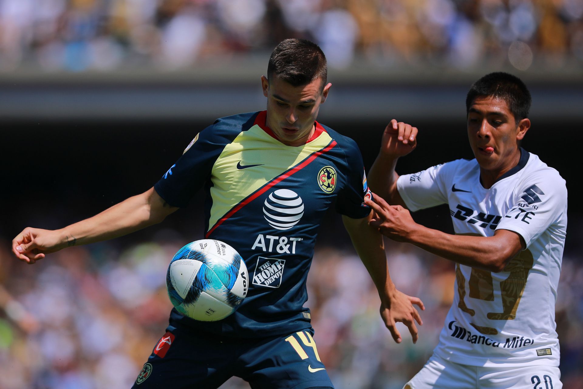 Nicolás Benedetti Idekel Domínguez Pumas América