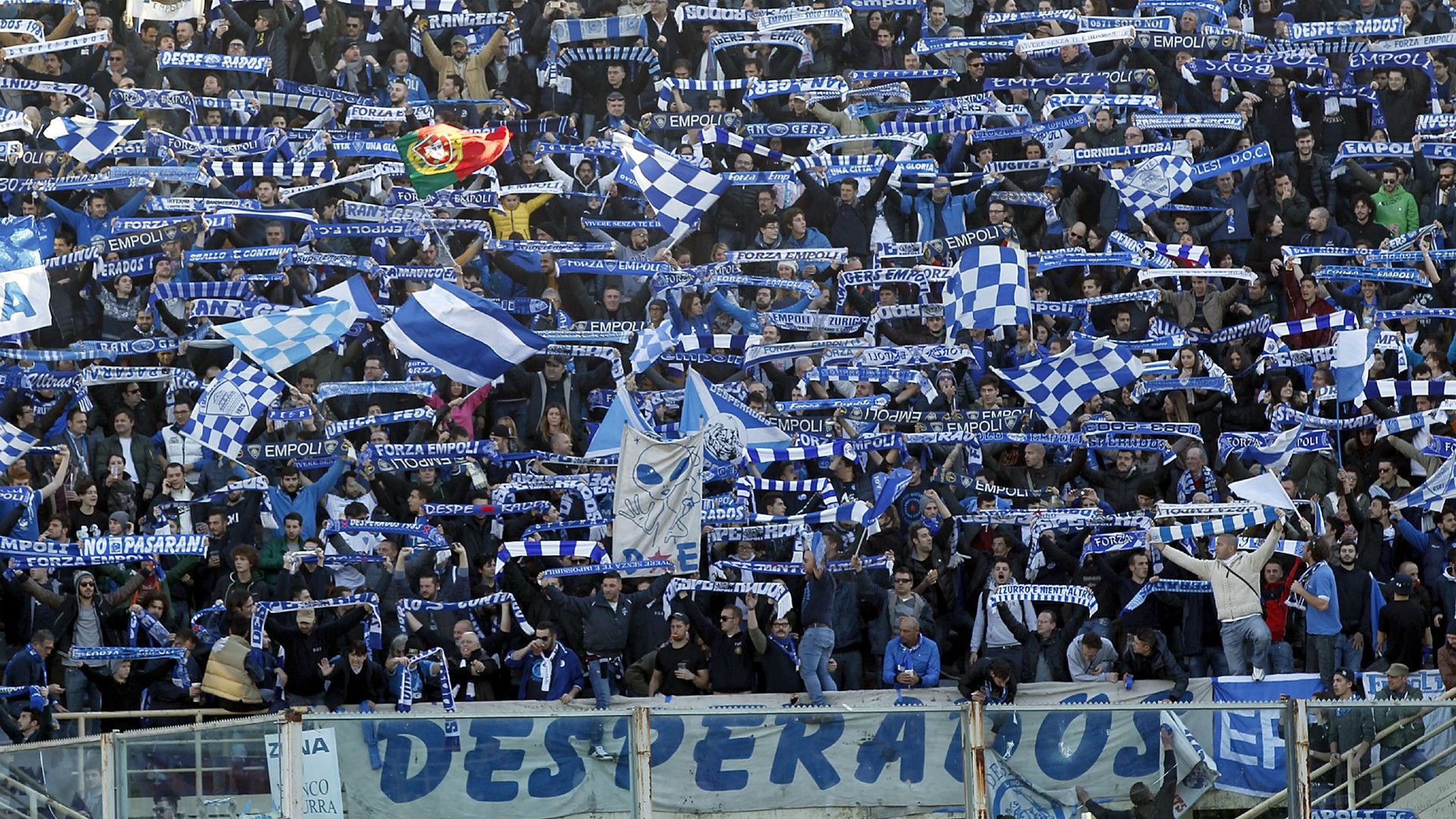 Empoli fans 21122014 Serie A