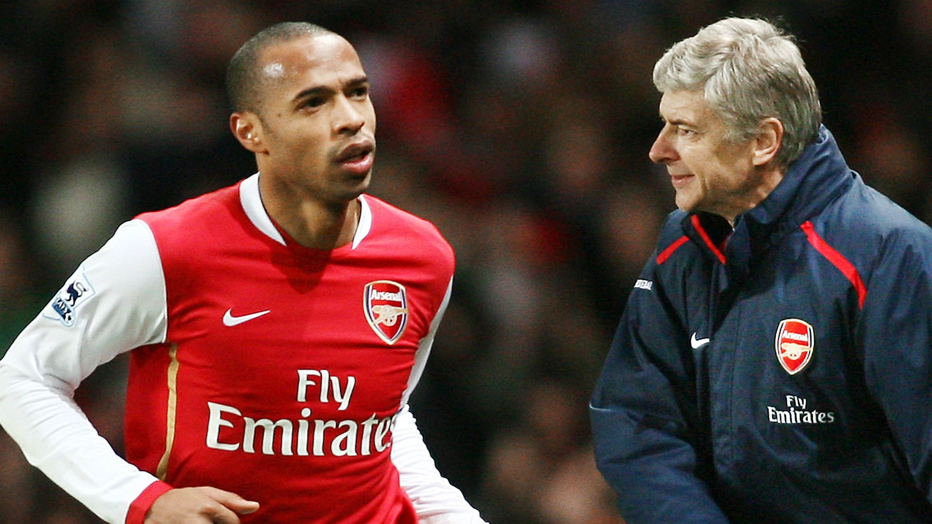 Theirry Henry Arsene Wenger Arsenal