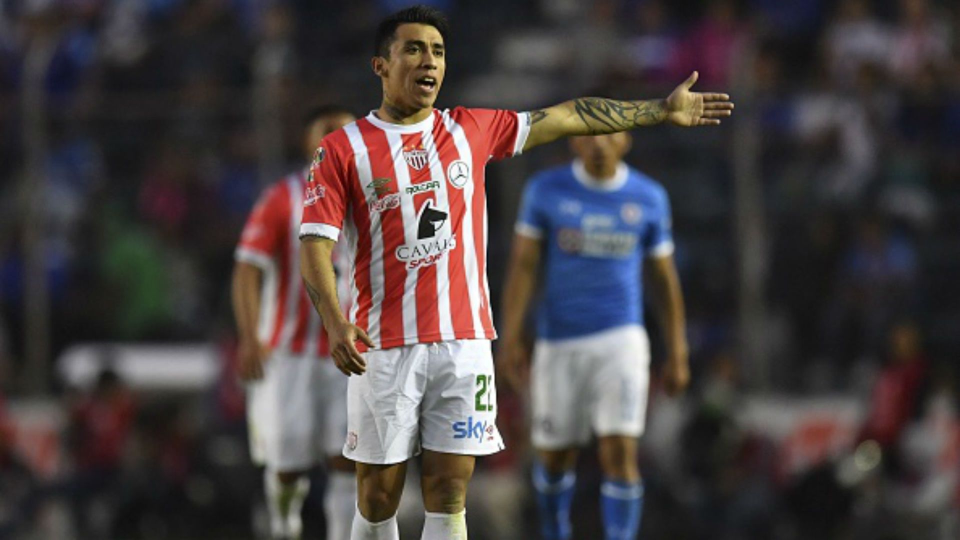 Edson Puch Cruz Azul Necaxa J1 C2017 Liga MX
