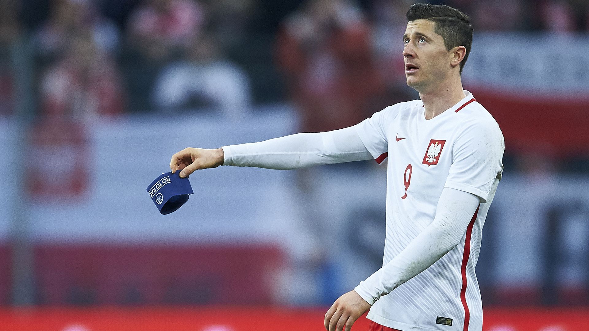 Robert Lewandowski Poland Serbia 03232016