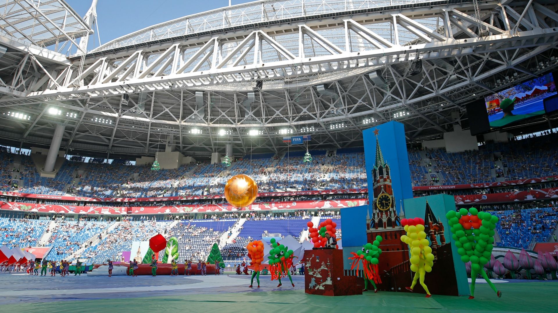 Confederations Cup ceremony