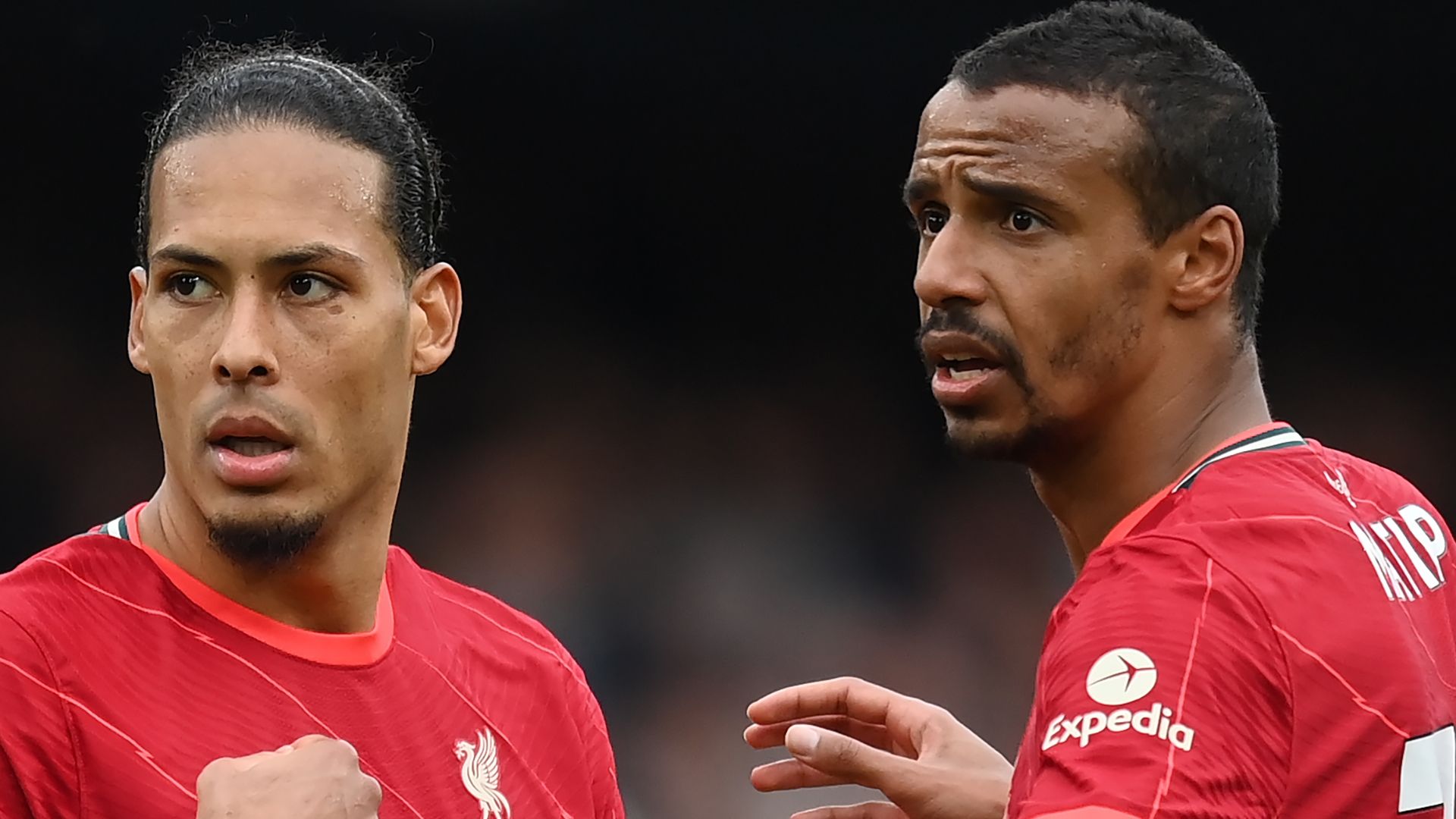 Virgil van Dijk Joel Matip Liverpool 2022