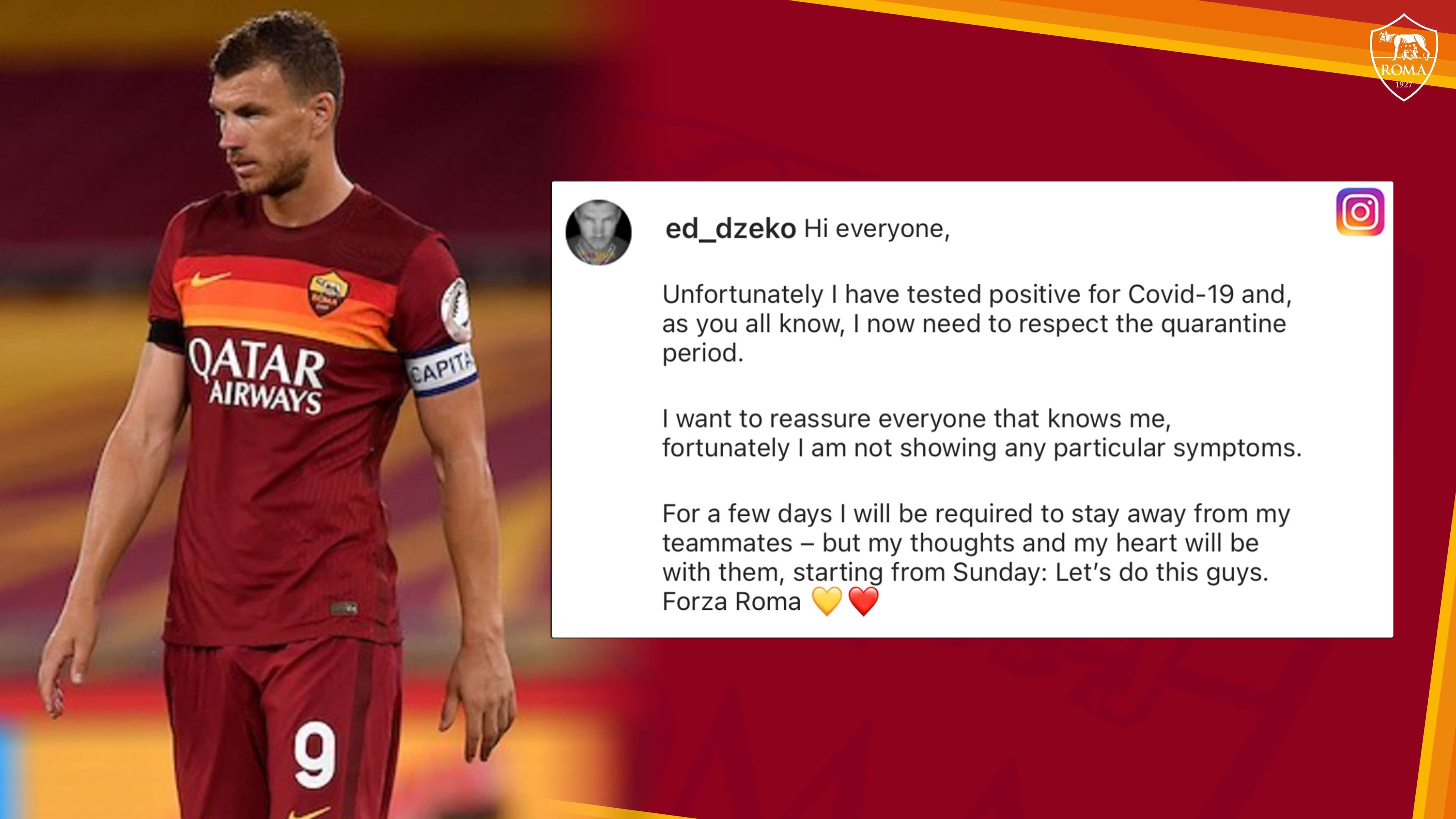 AS로마 에딘제코 트위터