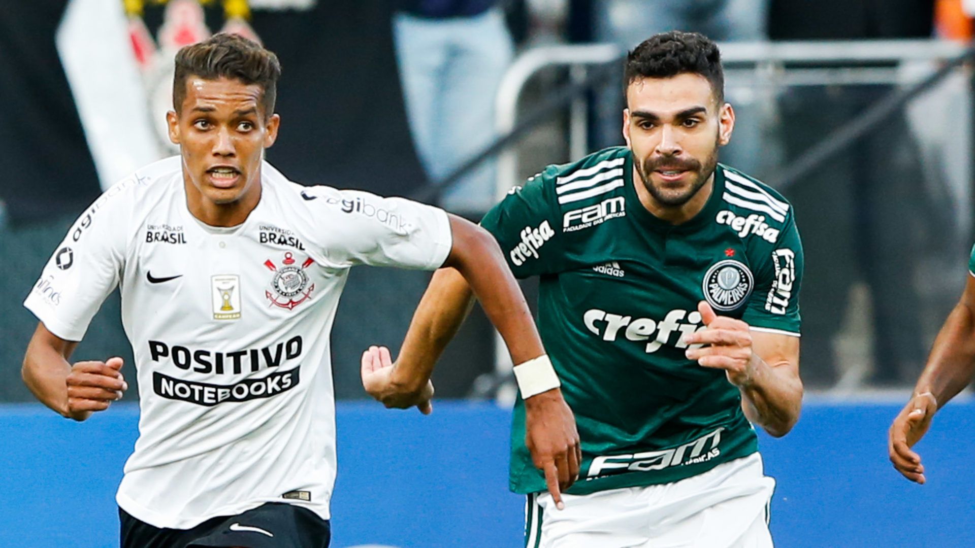 Pedrinho Bruno Henrique Corinthians Palmeiras Brasileirao Serie A 13052018
