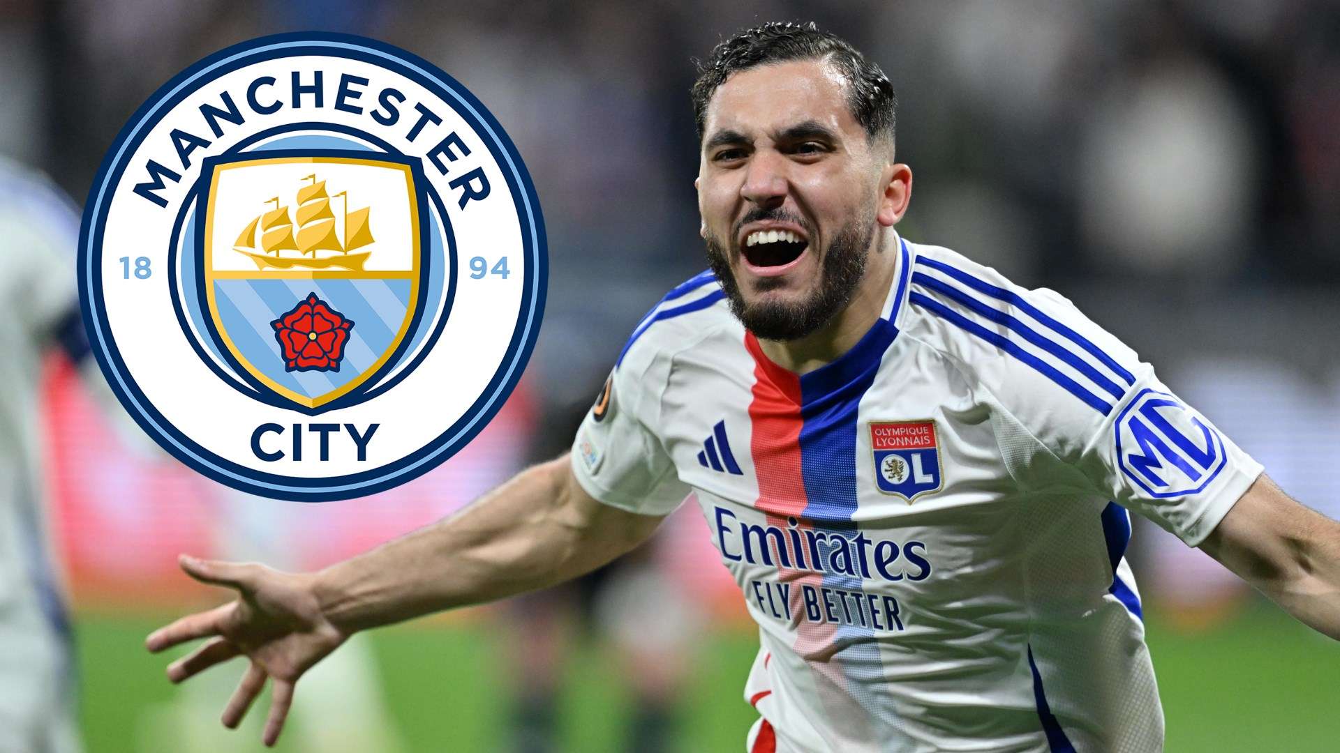 Rayan Cherki Man City GFX