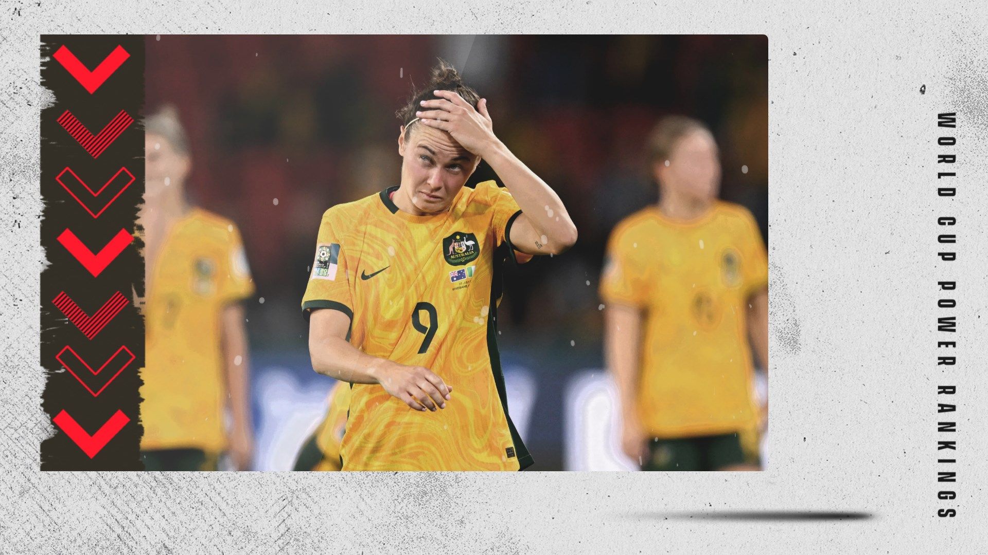 Australia World Cup power rankings down