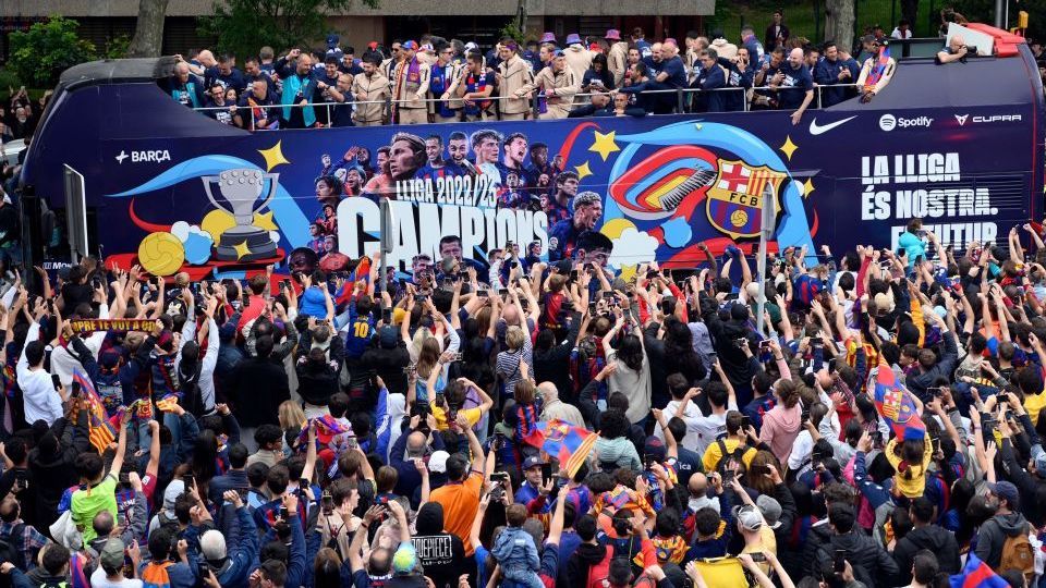 Rúa LaLiga FC Barcelona