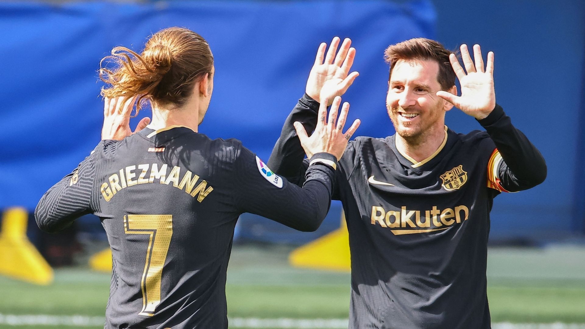 Griezmann Messi Villarreal Barcelona 25042021