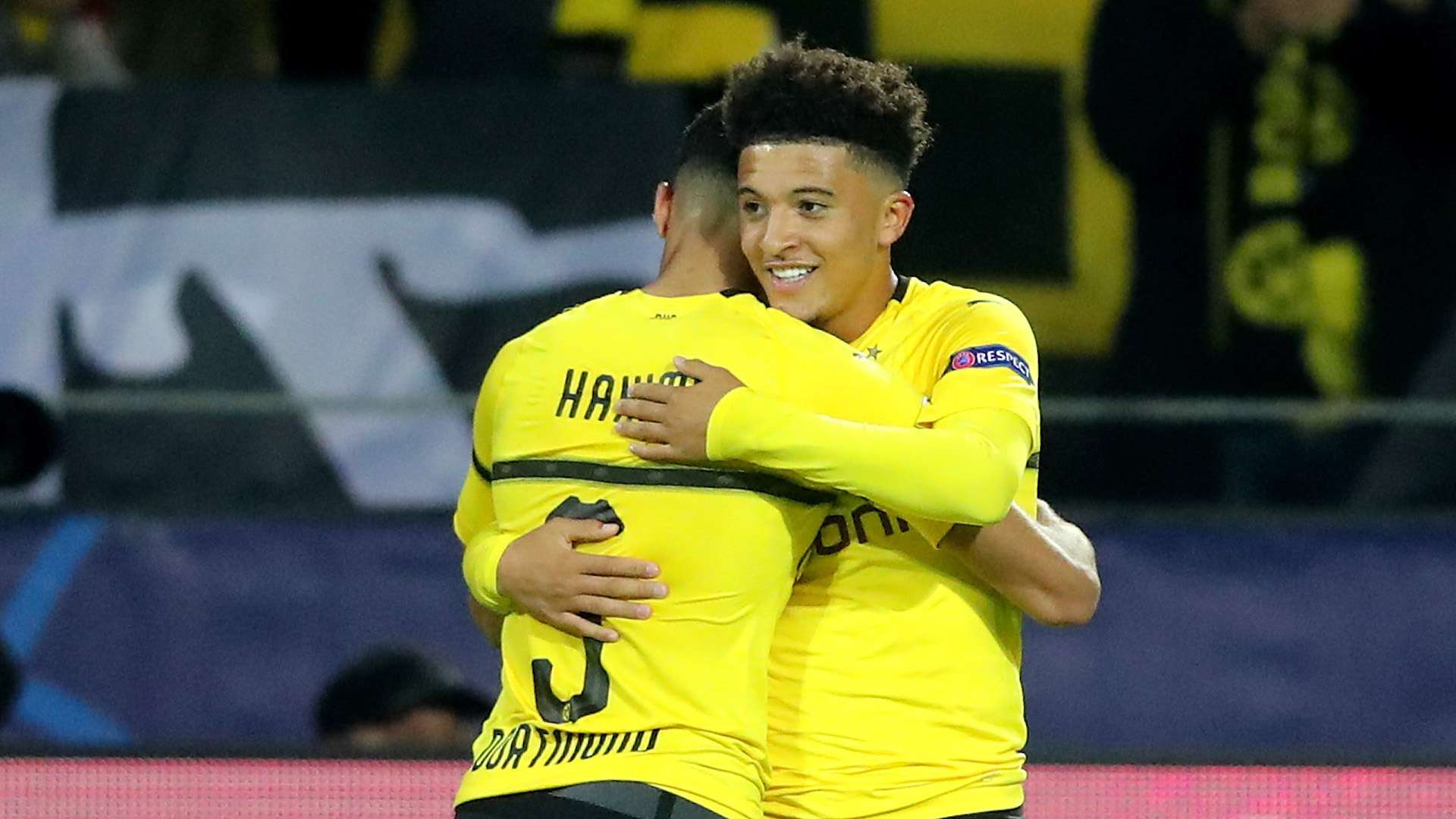 Achraf Hakimi & Jadon Sancho
