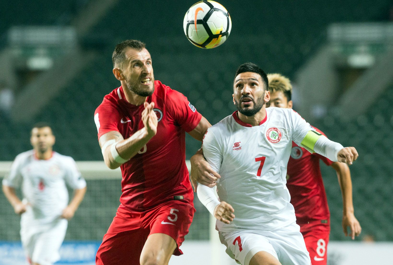 2019 AFC Asian Cup qualification – Third Round, Hong Kong 0：1 Lebanon.