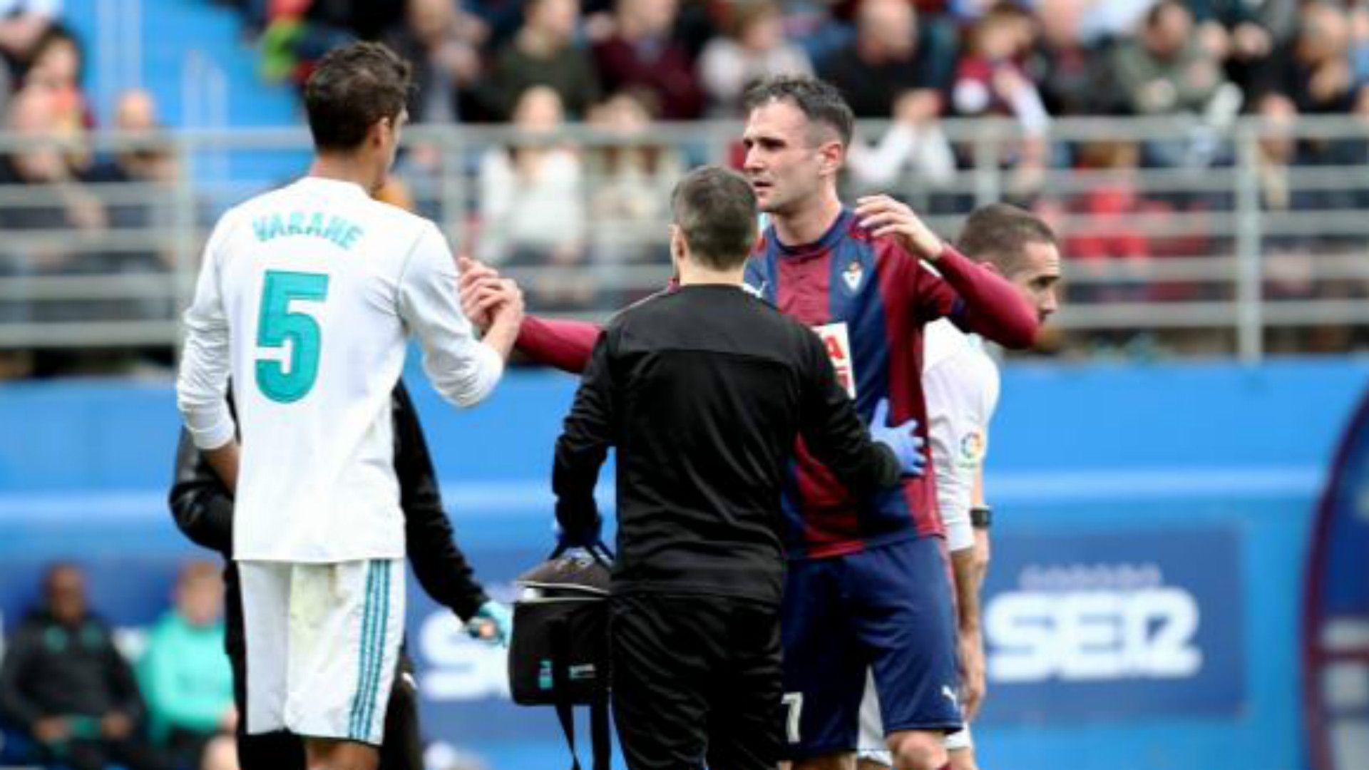 Raphael Varane Eibar Real Madrid LaLiga