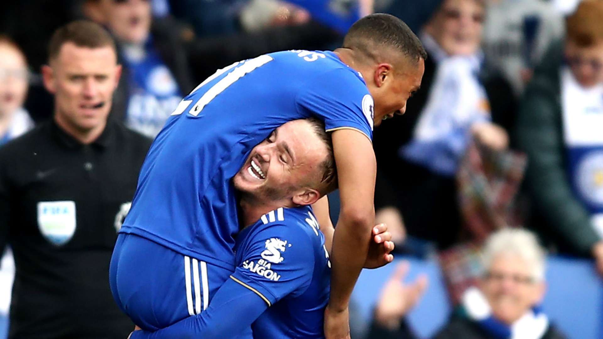 James Maddison Youri Tielemans Leicester City 2018-19