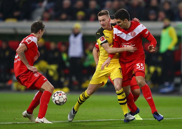 Fortuna Dusseldorf vs Borussia Dortmund