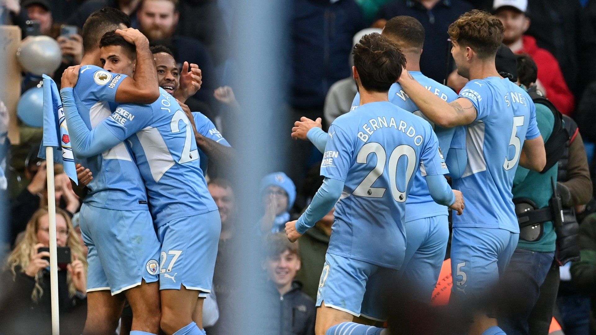 Joao Cancelo Manchester City Everton 2021-22