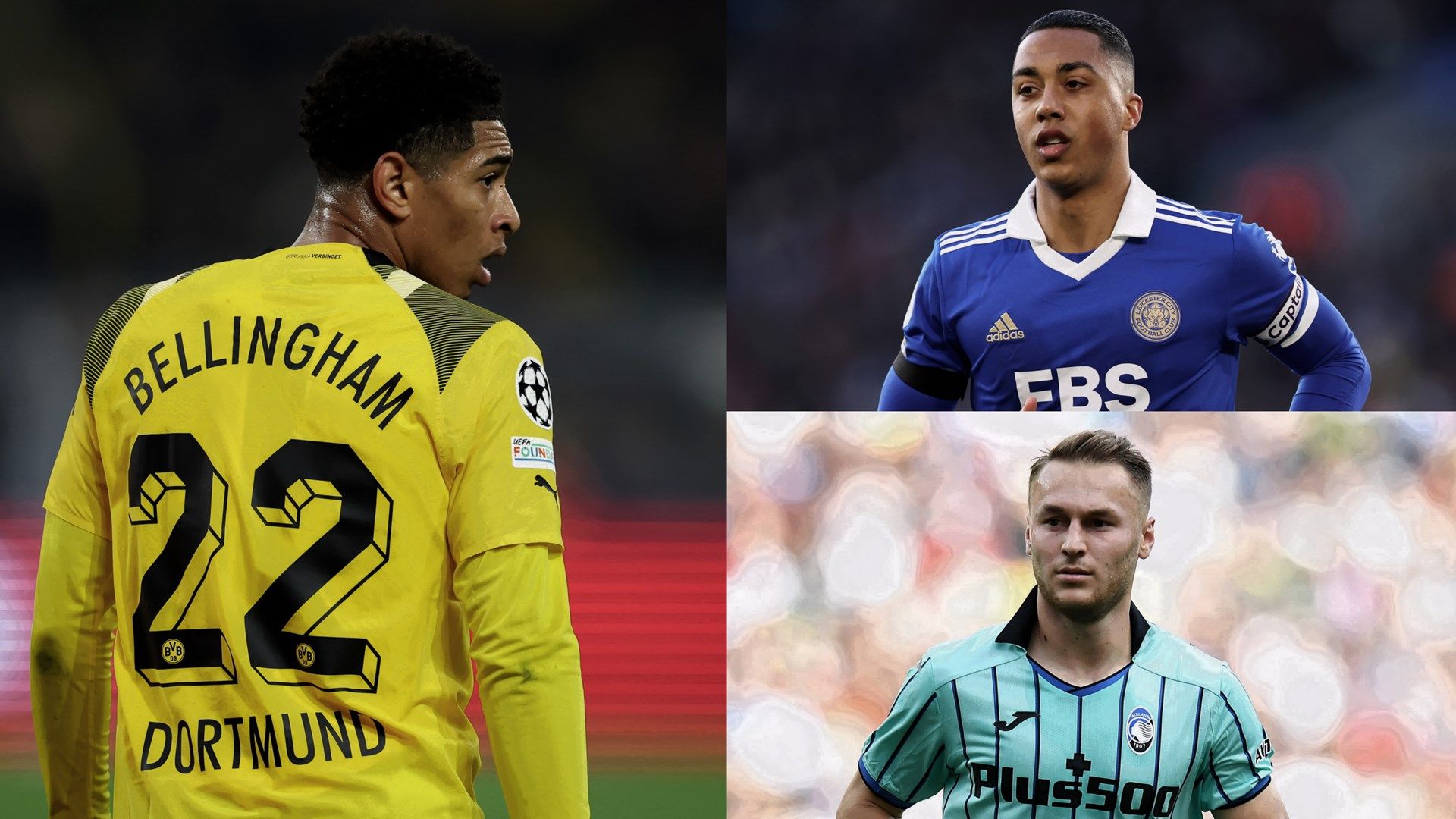 Jude Bellingham Youri Tielemans Teun Koopmeiners Liverpool GFX