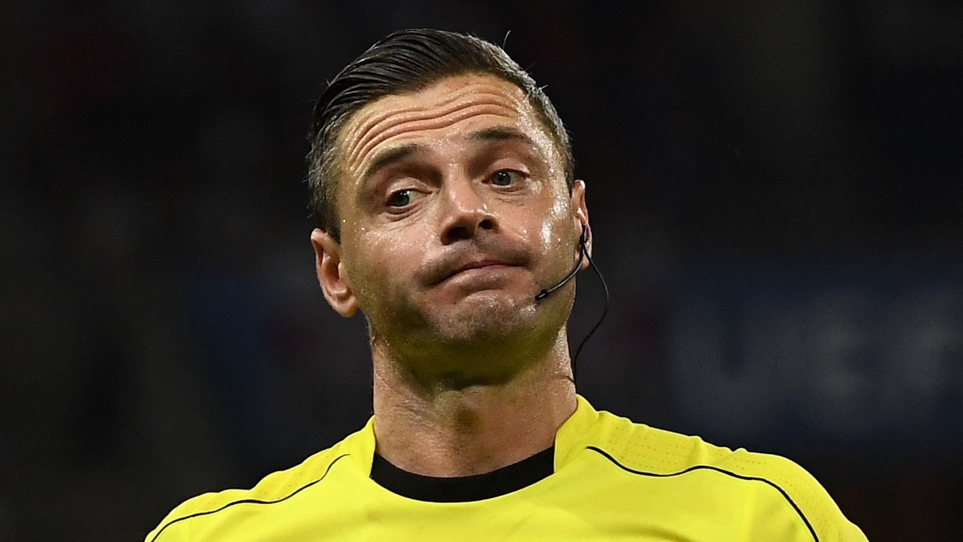 Damir Skomina Slovenian referee