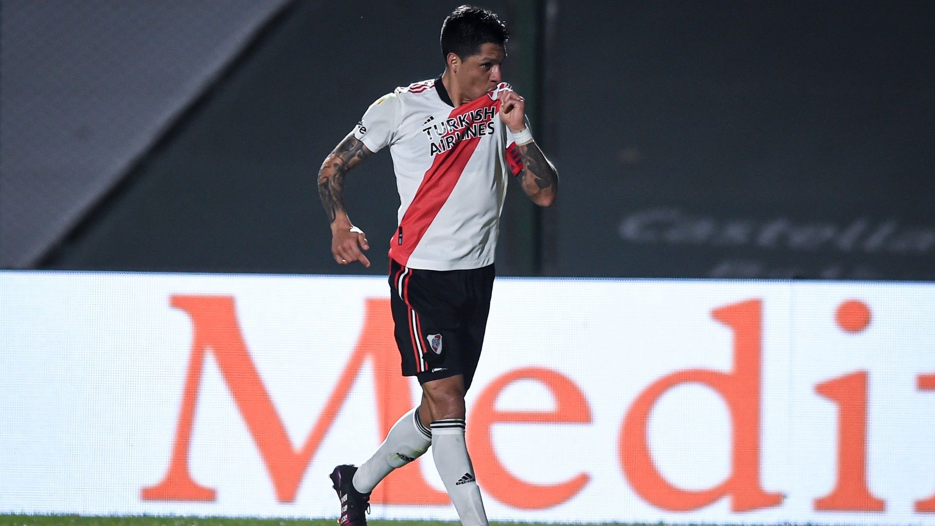 Enzo Perez Sarmiento River Torneo Liga Profesional 30082021