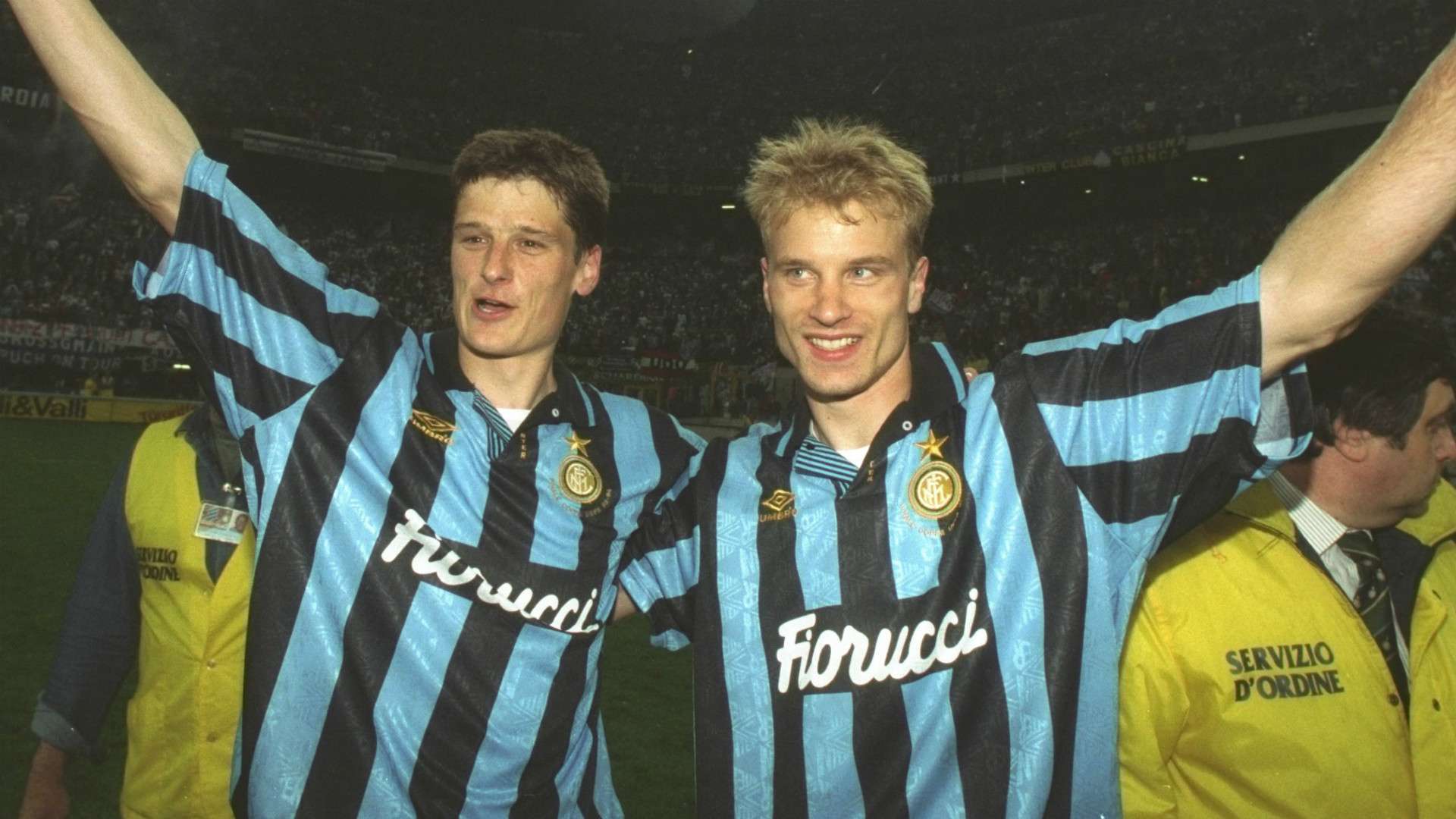Wim Jonk Dennis Bergkamp Inter