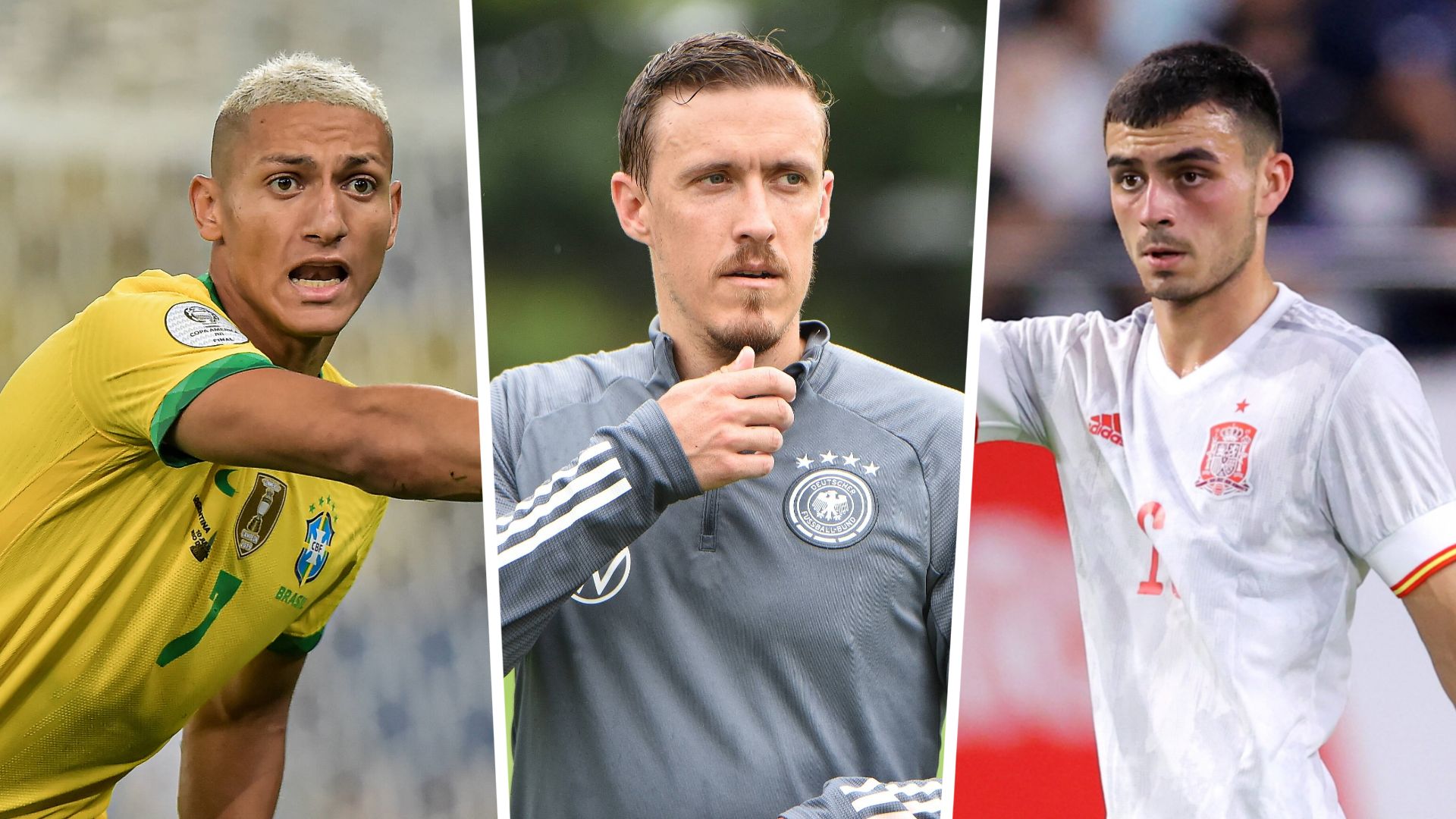 GER ONLY Richarlison Max Kruse Pedri