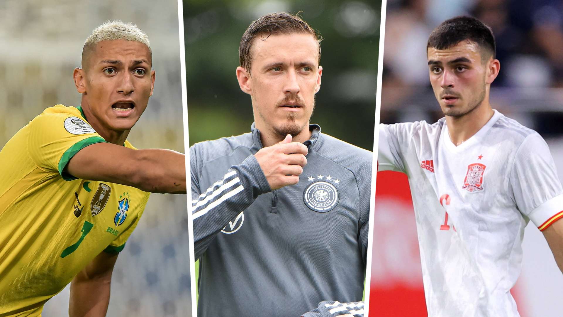 GER ONLY Richarlison Max Kruse Pedri