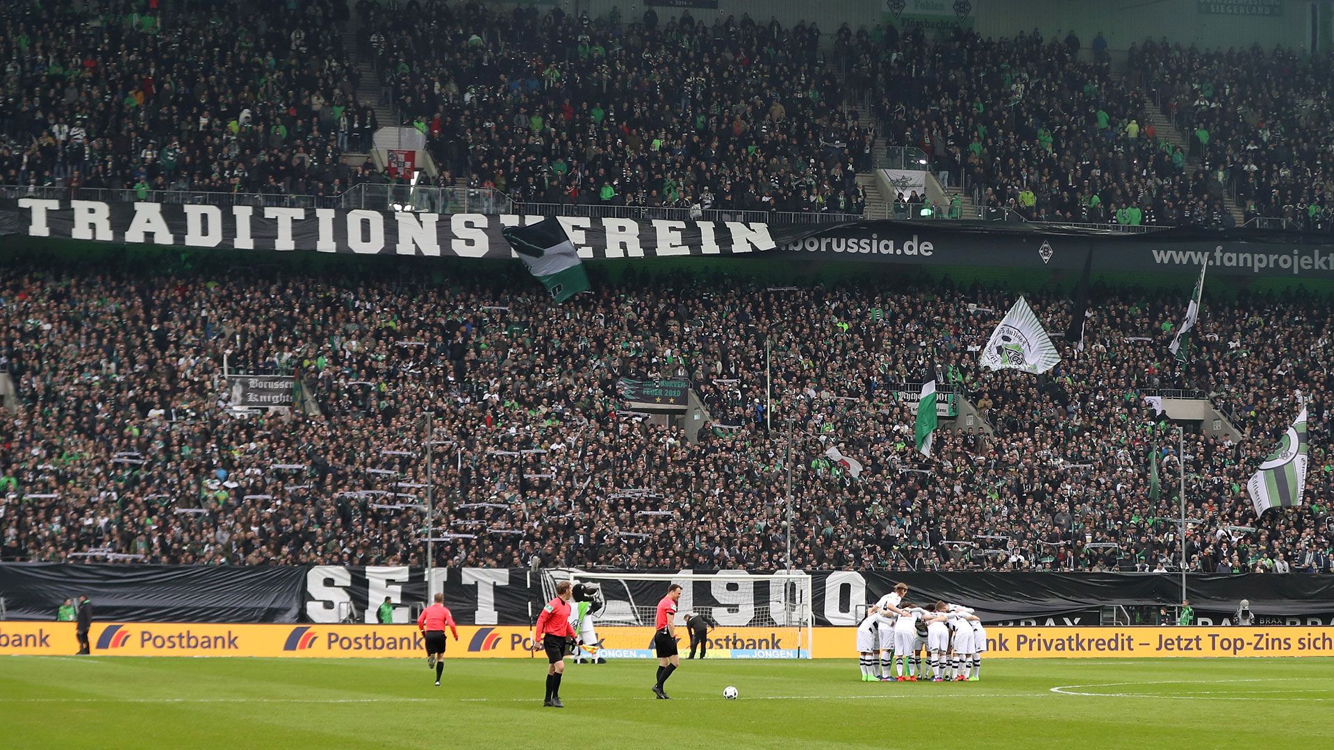 Borussia Mönchengladbach Fans Bundesliga 19022017