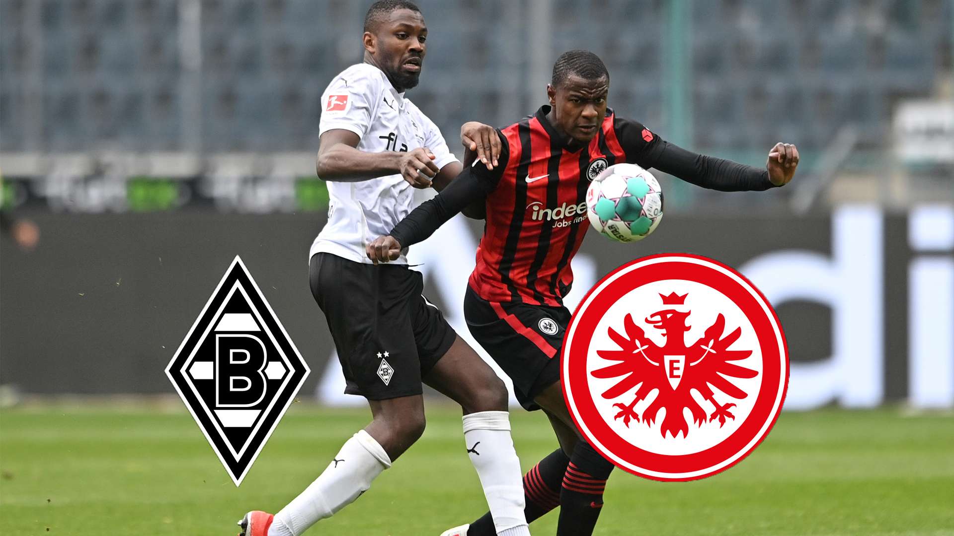 Borussia Mönchengladbach Eintracht Frankfurt Bundesliga Thuram NDicka