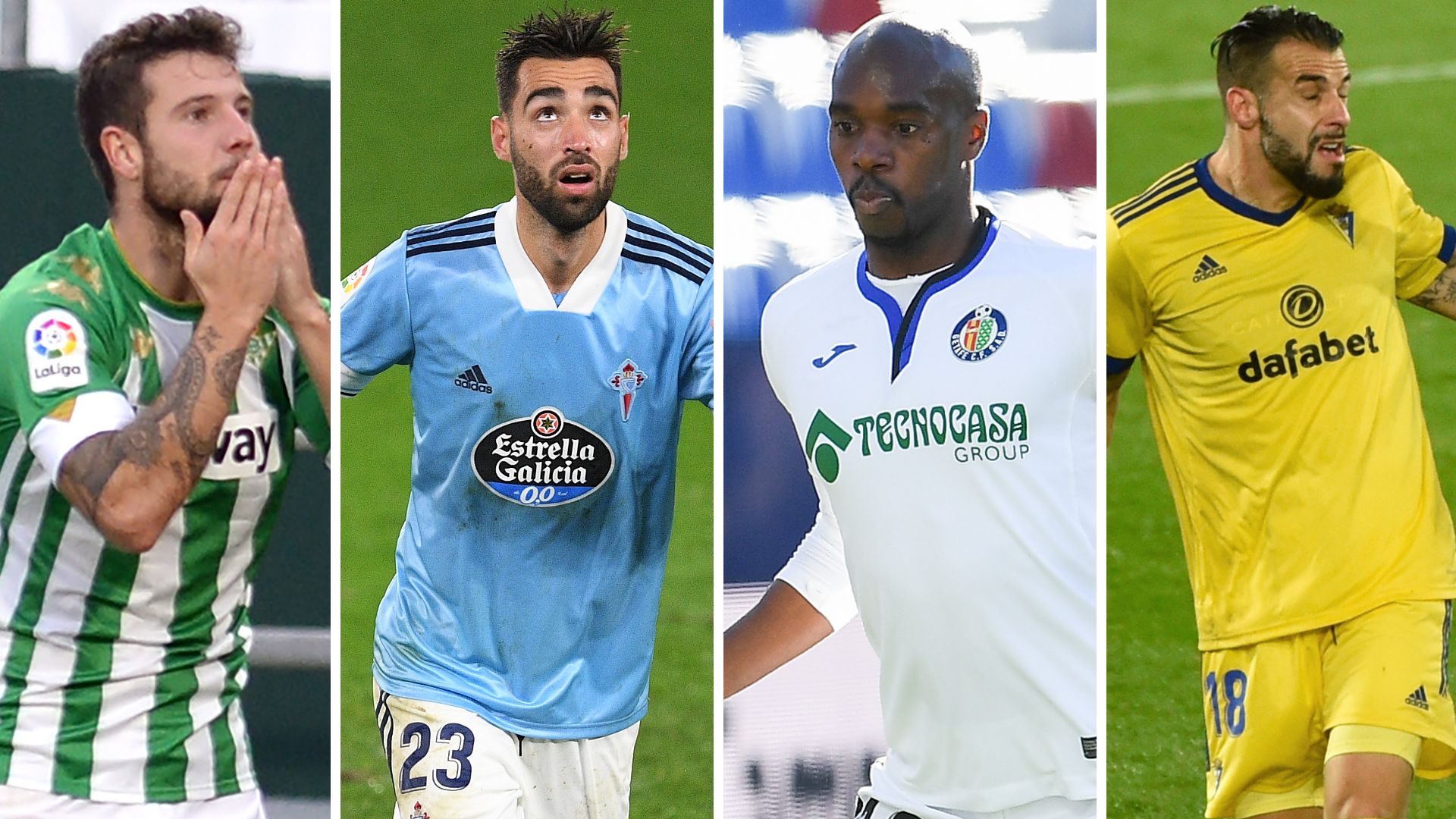 Betis Celta Getafe Cádiz