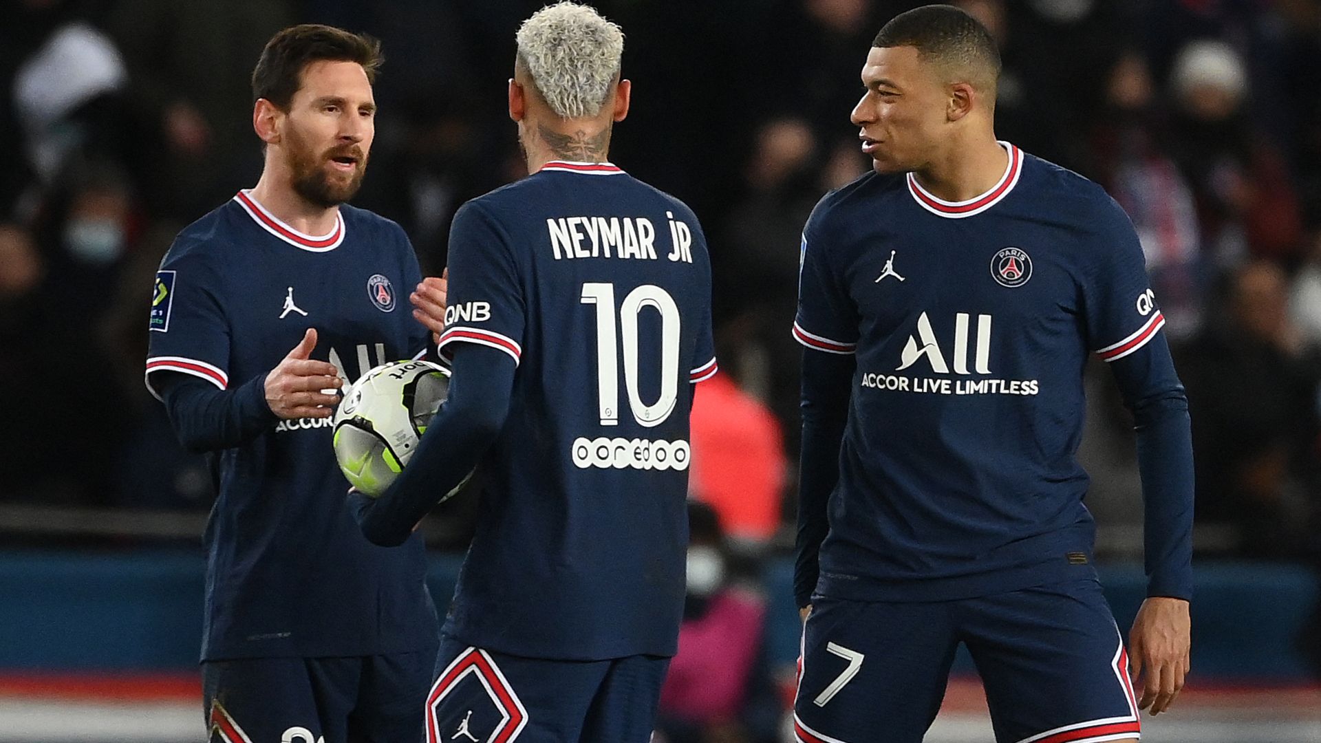 Kylian Mbappe Lionel Messi Neymar