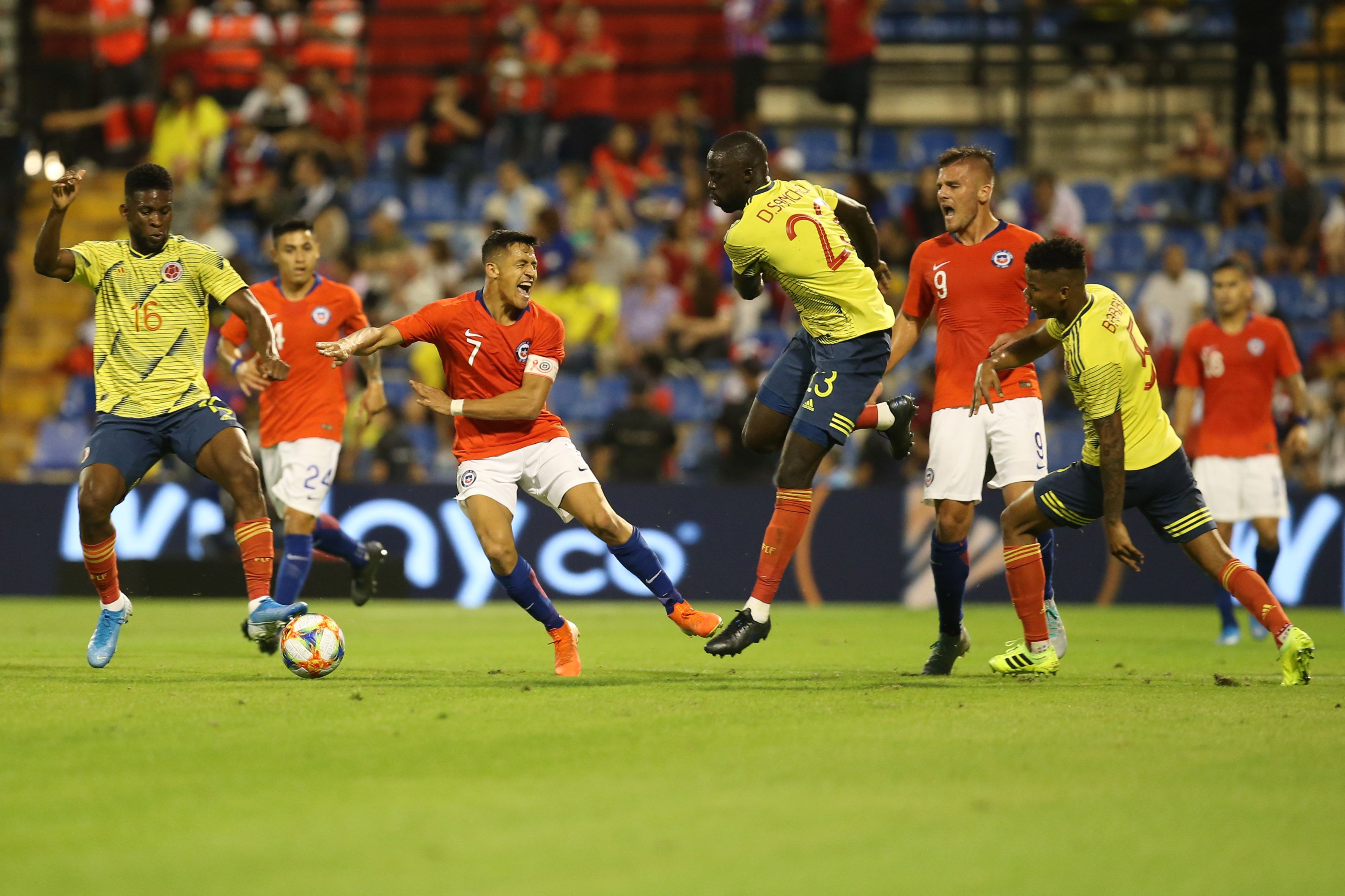 Alexis Sánchez - Selección Chilena - Selección colombia